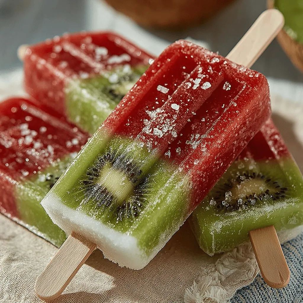 As the temperature rises and the sun shines brighter, the craving for refreshing treats becomes almost irresistible. Homemade popsicles, in particular, have gained immense popularity as a delicious way to cool down during the warmer months. Not only are they a delightful way to beat the heat, but they also provide an opportunity to incorporate fresh fruits into our diets. Among the myriad of flavors available, watermelon and kiwi stand out for their vibrant colors, sweet-tart flavor profile, and nutritious benefits.