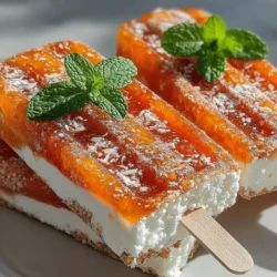 As summer approaches, the craving for refreshing, cool treats becomes undeniable. One of the best ways to beat the heat is with a frozen delight that transports your taste buds to a tropical paradise. Enter our Tropical Bliss Mango Coconut Pops—a sensational blend of ripe mangos and creamy coconut milk that offers a perfect balance of sweetness and flavor. These popsicles are not only a delicious way to cool down but also a healthier alternative to store-bought frozen treats, making them perfect for both kids and adults.
