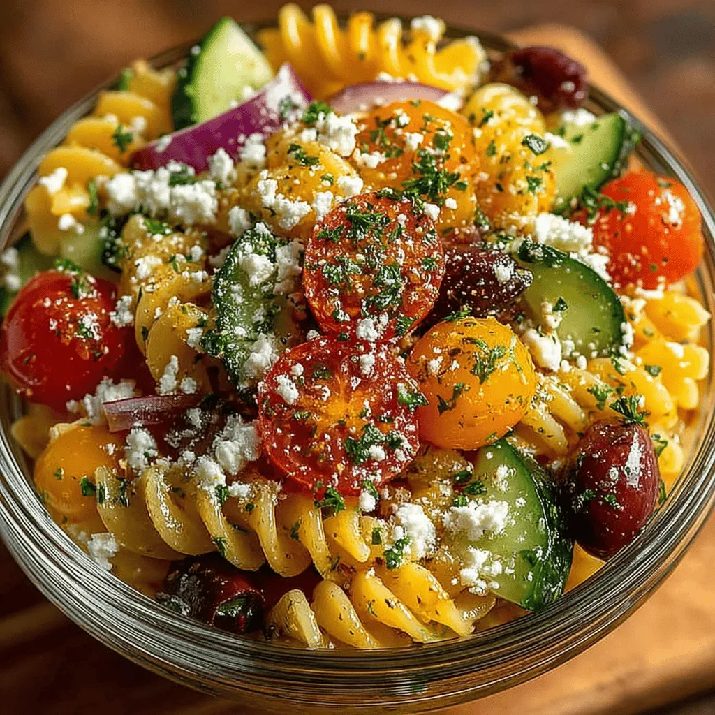 Mediterranean cuisine is celebrated not only for its vibrant flavors but also for its health benefits. The Mediterranean diet emphasizes fresh, wholesome ingredients, and a colorful Mediterranean pasta salad embodies the essence of this culinary tradition. This dish brings together an array of fresh vegetables, aromatic herbs, and delightful dressings, creating a feast for the senses. It is not just a meal; it’s an experience that invites you to savor the flavors of the Mediterranean.