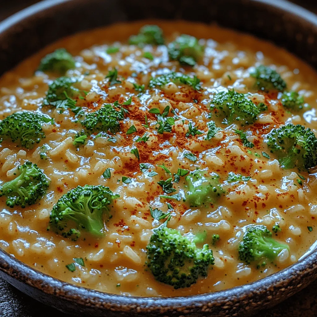 The Creamy Broccoli Rice Skillet is a delightful one-pan dish that combines the comfort of creamy rice with the vibrant flavors of fresh broccoli. This recipe is perfect for busy weeknight dinners, offering a harmonious blend of textures and tastes that appeal to both children and adults alike. Its simplicity is one of its greatest strengths; with just a handful of ingredients, you can create a satisfying meal that is as nutritious as it is delicious.