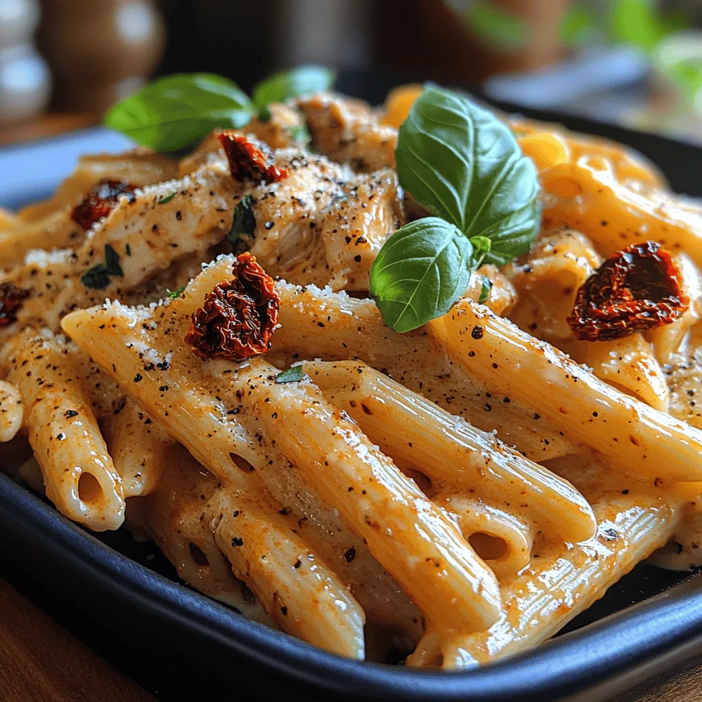 When it comes to enjoying a delicious meal, it's essential to consider the nutritional benefits that accompany it. The Creamy Sun-Dried Tomato Chicken Pasta not only satisfies your taste buds but also provides a range of nutrients that contribute to a balanced diet.