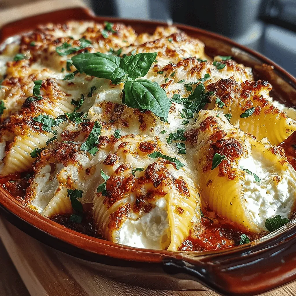 Continuing with the recipe for Cheesy Italian Delight: Baked Stuffed Shells, let’s dive into the detailed preparation steps to ensure your dish comes out perfect.