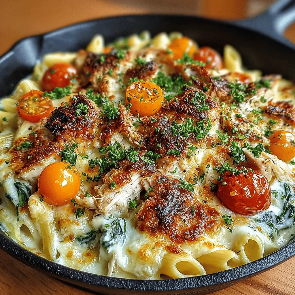 When it comes to comfort food, few dishes can compete with a creamy pasta bake that warms both the heart and the stomach. The Creamy Chicken and Garlic Herb Pasta Bake is just that—a delightful amalgamation of tender chicken, al dente pasta, and a rich, creamy sauce, all topped with gooey melted cheese. This dish is not only a feast for the senses but also an ideal solution for busy weeknight dinners or family gatherings.