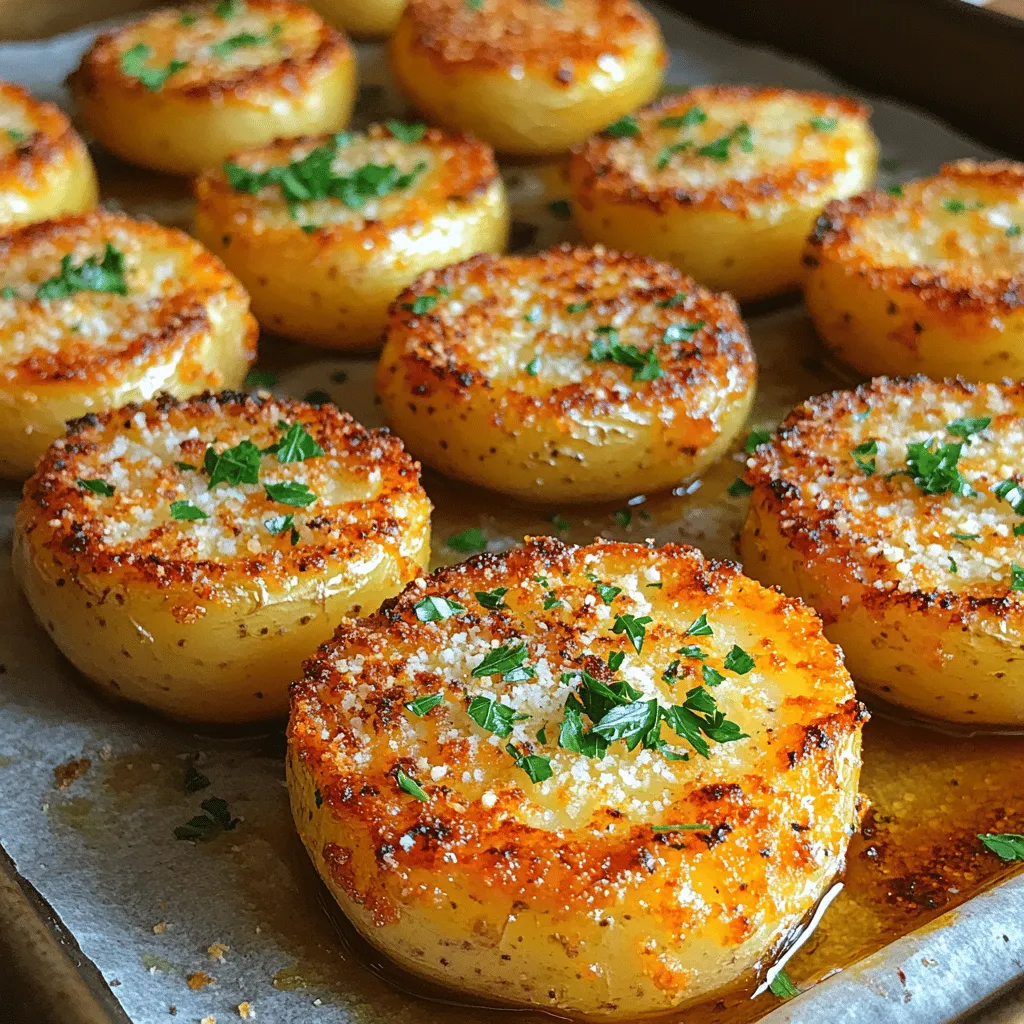 There’s something undeniably comforting about the aroma of potatoes baking in the oven. Growing up, my kitchen was often filled with the enticing scent of roasted potatoes, a dish that my family savored during Sunday dinners. It’s a tradition that has stuck with me, and today, I want to share a delightful twist on that classic comfort food: Crispy Parmesan Potato Rounds. These golden, crunchy bites are perfect for snacking, serving at a gathering, or as a side dish. Plus, they are incredibly easy to make, requiring just a handful of ingredients and minimal prep time. Let’s dive in!