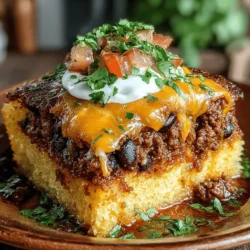 To create an unforgettable Golden Cornbread Chili Casserole, gather the following ingredients: