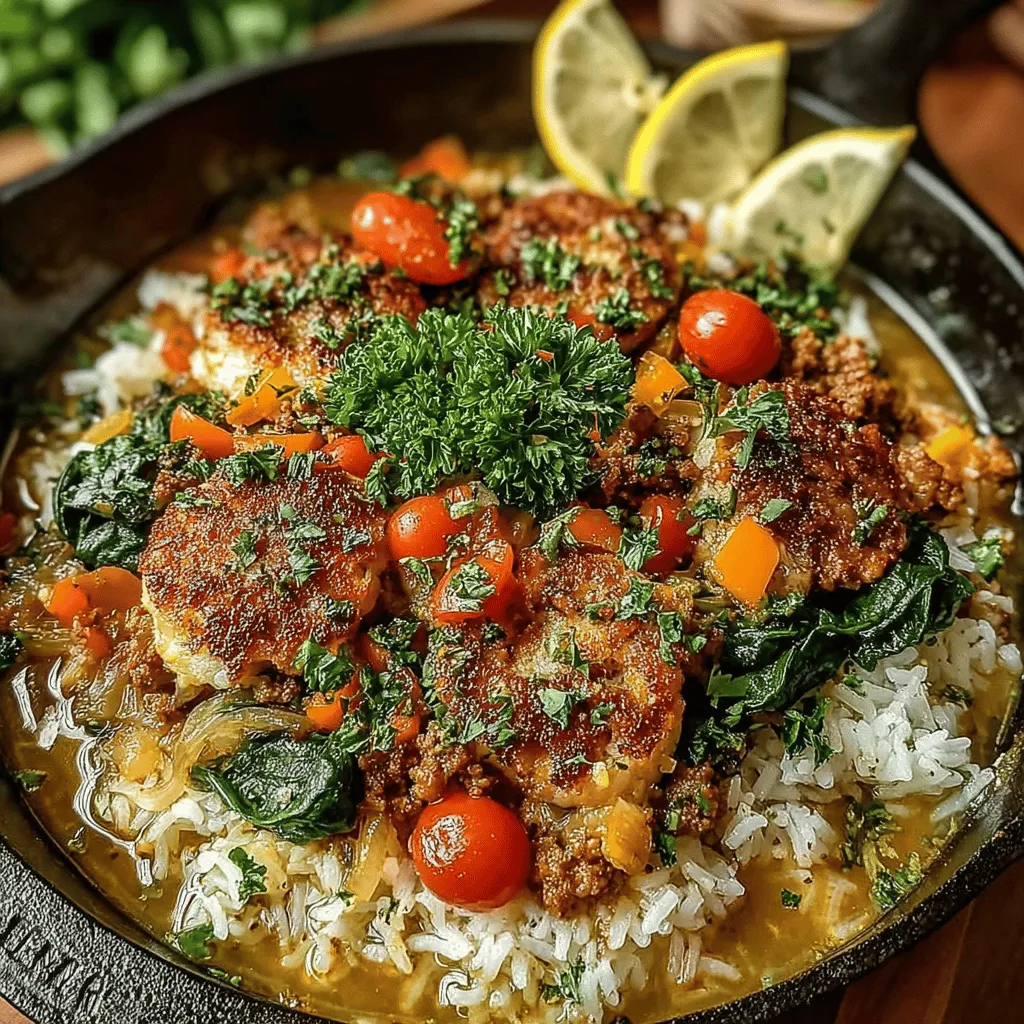 In the hustle and bustle of modern life, finding time to prepare healthy meals can be a challenge. Enter the Garlic Herb Turkey and Rice Skillet—a wholesome and flavorful dish that brings nutrition and convenience to your dinner table in no time. This one-pan wonder is not only easy to prepare but also packed with lean protein, vibrant vegetables, and wholesome grains, making it an ideal choice for busy weeknights.