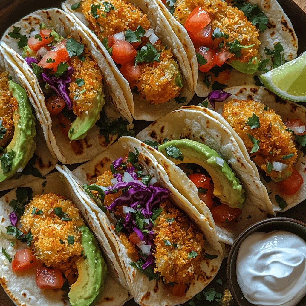 In recent years, the culinary world has witnessed a remarkable shift towards plant-based meals, and for good reason. As more people embrace healthier eating habits, the search for delicious, satisfying vegetarian options has surged. Enter the crunchy air-fried avocado taco—a vibrant and flavorful dish that not only satisfies your taste buds but also aligns with a health-conscious lifestyle. These tacos are a celebration of textures, featuring the creamy richness of avocado enveloped in a crisp, golden coating, all nestled within a soft tortilla and topped with fresh, vibrant ingredients. Perfect for casual weeknight dinners or festive gatherings, these tacos offer a delightful twist on traditional fare, making them a must-try for anyone, regardless of dietary preferences.