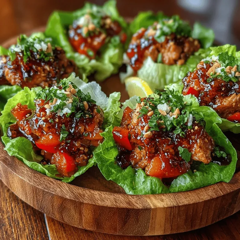 To create the perfect chicken lettuce wraps with watermelon glaze, it's essential to understand the key ingredients involved in the recipe and their health benefits. Each component plays a significant role in enhancing not only the flavor but also the nutritional profile of the dish.
