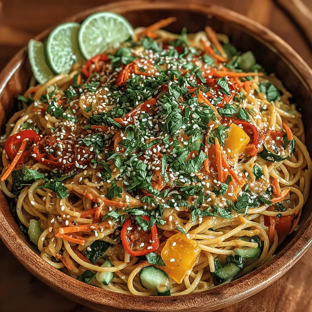 To create the creamy, luscious peanut sauce that will elevate your Chilled Thai Peanut Noodle Bliss, start by gathering the following ingredients: