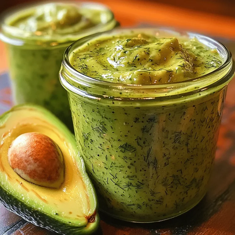 In the world of dressings, few can match the tantalizing allure of a creamy ranch. Its zesty flavor, combined with a smooth texture, has made it a staple in many households. However, traditional ranch dressing often falls short in terms of nutritional value. Enter Creamy Avocado Ranch Dressing—an innovative twist on a classic that not only retains the beloved ranch flavor but also incorporates the rich, creamy goodness of avocados. This dressing not only elevates your salads and dips but also enriches your meals with the nutritional benefits of avocados and Greek yogurt.