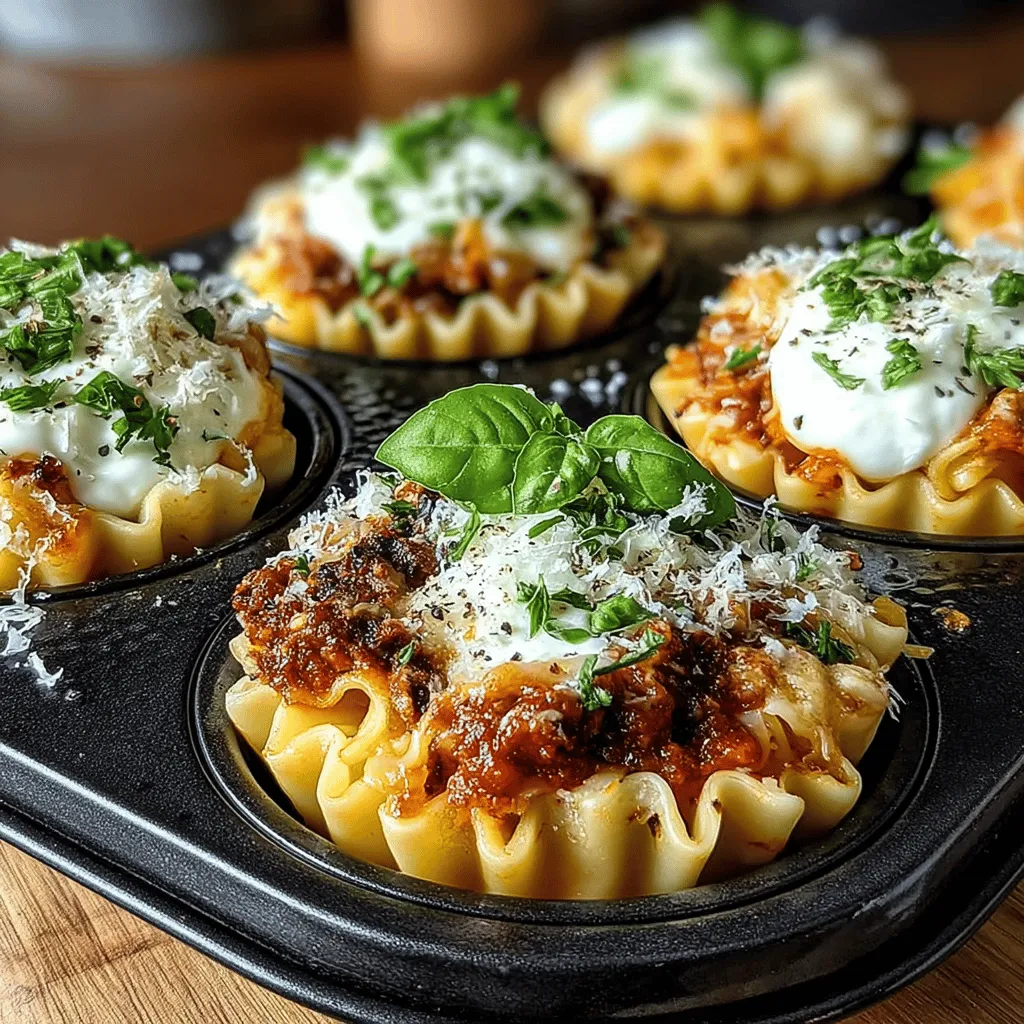 To create the perfect No-Bake Lasagna Cups, understanding the ingredients that form the backbone of this dish is essential. Each component contributes to the overall flavor and texture, ensuring that every bite is as satisfying as the last.