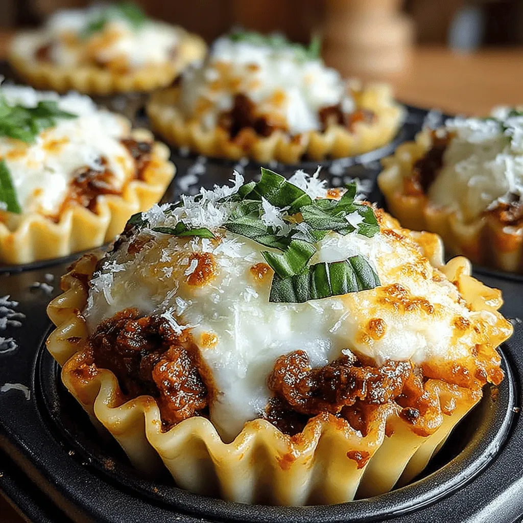 To create the perfect No-Bake Lasagna Cups, understanding the ingredients that form the backbone of this dish is essential. Each component contributes to the overall flavor and texture, ensuring that every bite is as satisfying as the last.