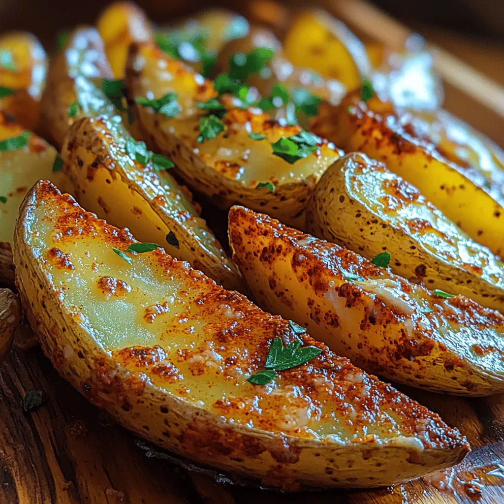 When it comes to comfort food, few dishes can rival the satisfying crunch and savory flavor of Crispy Garlic Parmesan Potato Wedges. Whether served as an appetizer, a side dish, or a late-night snack, these golden-brown wedges are a crowd-pleaser that can elevate any meal. The combination of crispy textures and the rich, buttery notes of garlic and parmesan creates a symphony of flavors that keep you reaching for just one more bite.