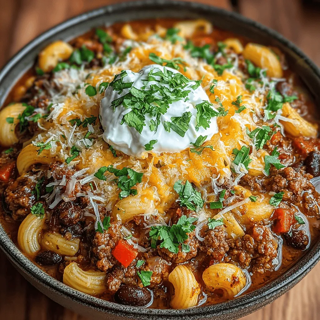 As the days grow shorter and the air turns crisp, there's nothing quite like the comforting embrace of a warm meal to brighten your evenings. Imagine this: the aroma of savory spices wafting through your home, luring everyone into the kitchen, eagerly anticipating a hearty dish that warms the soul. That's the magic of Hearty Slow Cooker Chili Mac with Cheddar Delight.
