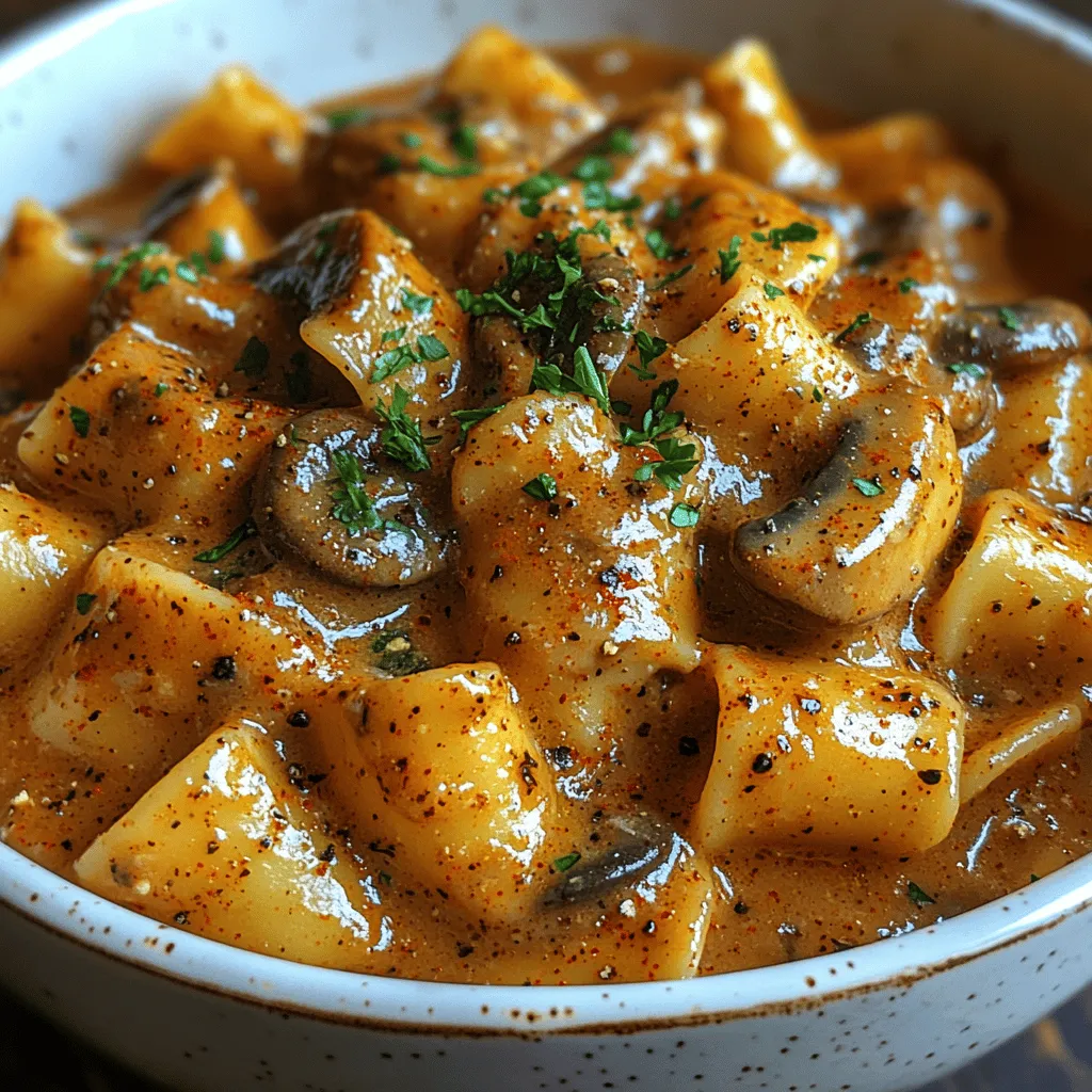 Mushroom stroganoff is a delightful dish that has earned its place in the hearts of many as a comforting and satisfying meal. Originating from Russia, this creamy sauce-based dish typically combines tender meat and mushrooms served over noodles. However, the vegetarian version, particularly the savory creamy mushroom stroganoff, has gained immense popularity due to its rich flavors and comforting qualities. Packed with umami from the mushrooms and a luscious creamy texture, this dish is perfect for those chilly evenings when you crave something hearty yet simple to prepare.