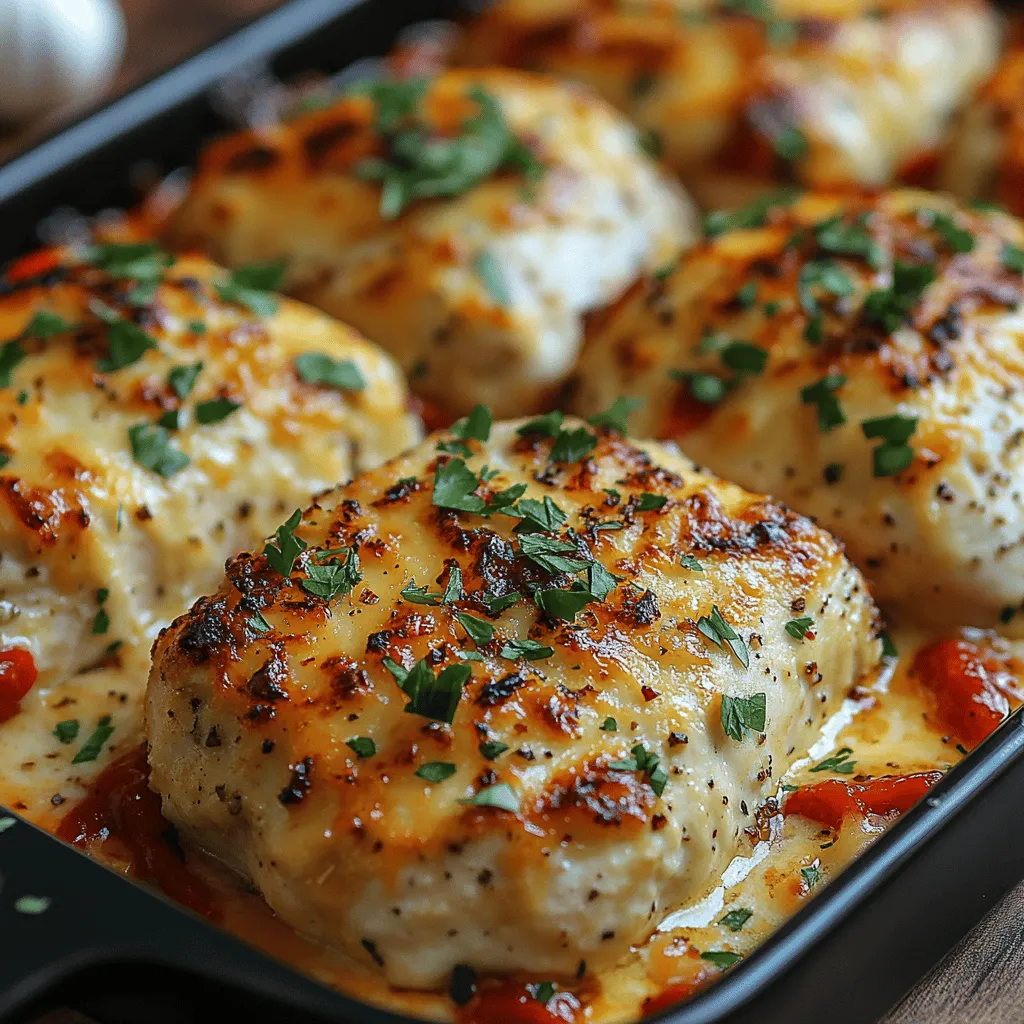 Comfort food holds a special place in our hearts and homes, especially during busy weeknights when time is limited but family connection is a priority. The Roasted Red Pepper Chicken Bake Delight exemplifies this concept, offering a dish that is not only simple to prepare but also bursting with rich flavors that bring warmth and satisfaction to the dinner table. This recipe serves as the perfect solution for those who seek a meal that is both nutritious and indulgent, turning an ordinary chicken bake into an extraordinary culinary experience.