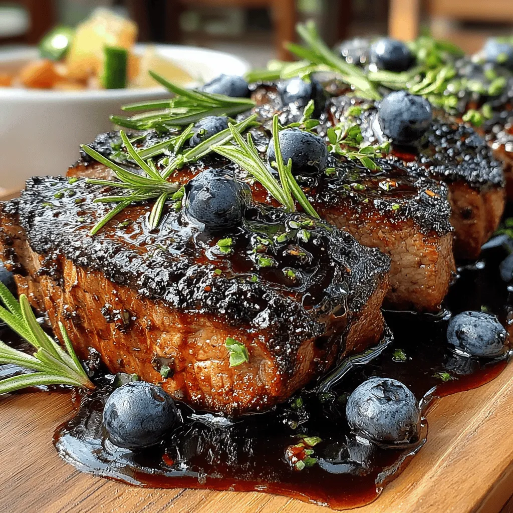 The allure of Blueberry Bliss Glazed Beef lies in its ability to transcend the ordinary. While many traditional recipes lean heavily into either sweet or savory flavors, this dish expertly balances both, creating an experience that excites the palate. The pairing of juicy blueberries with flavorful cuts of beef, like sirloin or flank steak, creates a delightful contrast that is sure to leave a lasting impression on your guests. Whether it's a festive gathering or a cozy family meal, this dish is designed to elevate the dining experience.