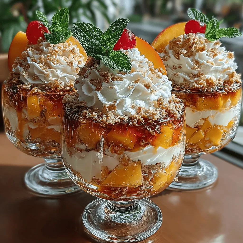 As the days grow longer and the sun shines brighter, summer beckons us to indulge in its bounty of fresh fruits and refreshing desserts. There's nothing quite like the joy of enjoying a cool, sweet treat on a hot day, and summer desserts are designed to be light, vibrant, and bursting with flavor. Among the myriad of summer delights, Chilled Peach Parfaits stand out as a quintessential choice, showcasing the season's best produce while offering a delightful combination of textures and tastes.