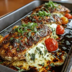 Creamy Tomato Basil Stuffed Chicken Recipe