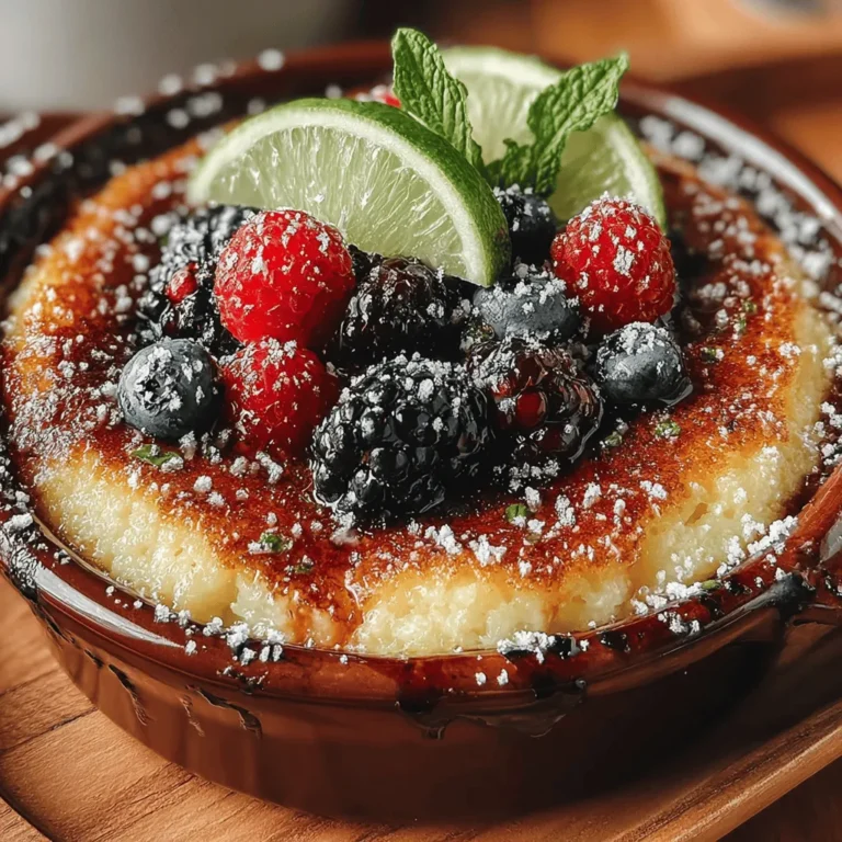 When it comes to desserts, few dishes evoke the comfort and nostalgia of a classic cobbler. Traditionally, cobblers feature a fruity filling topped with a biscuit-like crust, creating a perfect harmony of flavors and textures. This beloved treat has made its mark across various cultures, evolving into countless variations that cater to diverse palates. Among these variations, the Zesty Spicy Lime Cobbler stands out as an exciting twist on the conventional recipe, integrating a bold combination of sweet, tart, and spicy flavors that are sure to tantalize your taste buds.