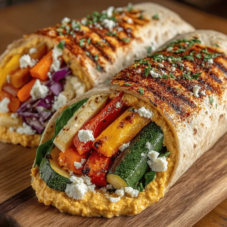 In recent years, plant-based meals have surged in popularity, reflecting a growing awareness of health, sustainability, and culinary creativity among consumers. As more people seek to incorporate nutritious and flavorful options into their diets, the Roasted Veggie Hummus Wrap has emerged as a standout choice. This wrap not only celebrates the vibrant flavors of roasted vegetables but also offers a convenient and satisfying meal that can be enjoyed for lunch, dinner, or as a quick on-the-go option.