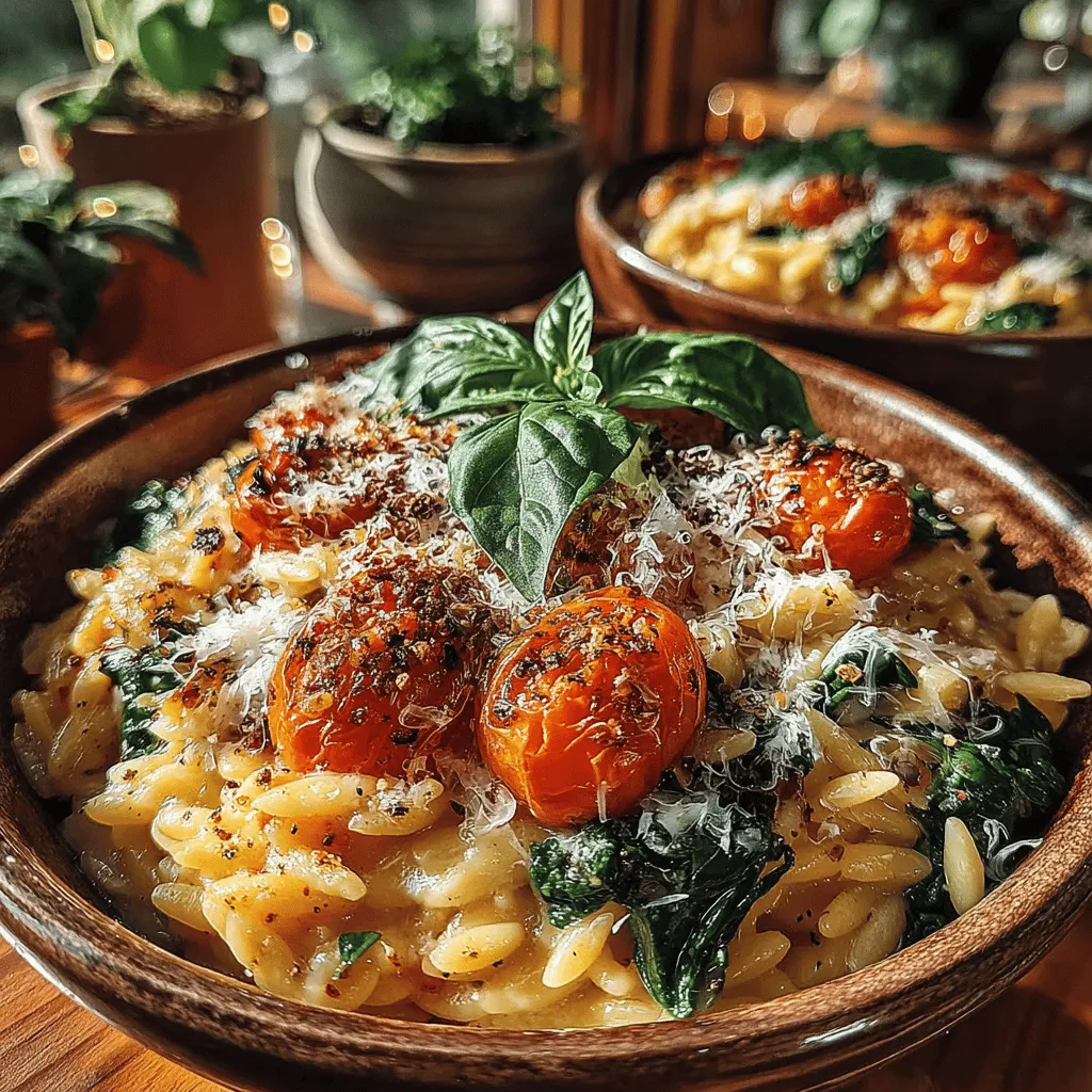 In the realm of comfort food, few dishes can compete with the satisfying warmth and rich flavors encapsulated in Roasted Garlic and Parmesan Orzo Bowls. This delightful recipe showcases orzo, a unique pasta that resembles rice, and pairs it with the robust essence of roasted garlic and the creamy depth of Parmesan cheese. The combination is not only delicious but also incredibly versatile, making it a perfect dish for both casual weeknight dinners and more elaborate gatherings.