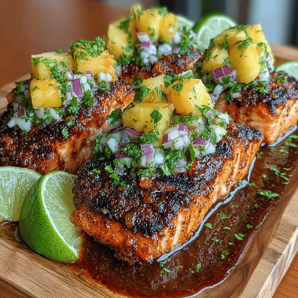 As the sun shines brighter and the days grow longer, the allure of tropical flavors becomes an irresistible call. Summer dishes often evoke images of vibrant colors, refreshing tastes, and a sense of adventure in every bite. One recipe that perfectly encapsulates this essence is the Tropical Grilled Salmon Delight, a dish that marries the rich flavors of perfectly grilled salmon with the bright, zesty notes of a fresh pineapple salsa. This culinary creation not only tantalizes the taste buds but also offers a healthy dining option that can elevate any summer gathering.