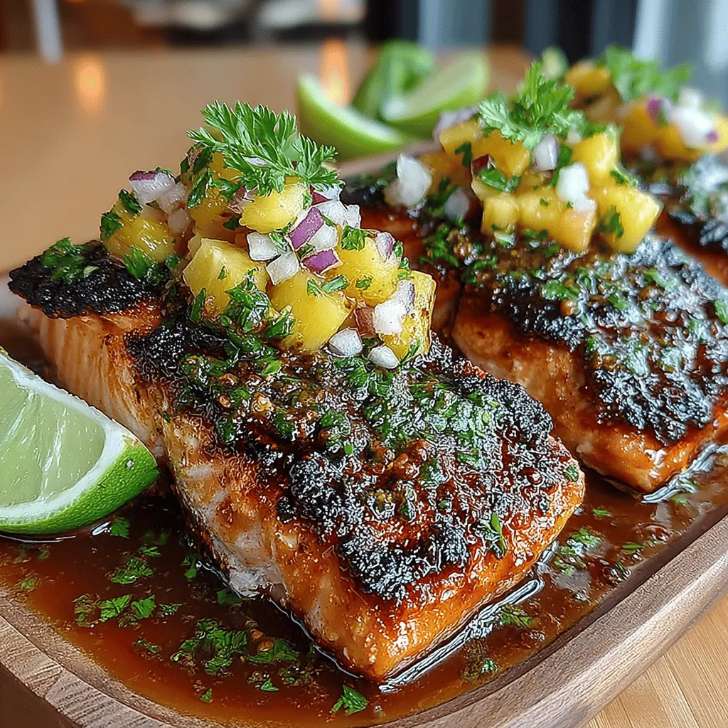 As the sun shines brighter and the days grow longer, the allure of tropical flavors becomes an irresistible call. Summer dishes often evoke images of vibrant colors, refreshing tastes, and a sense of adventure in every bite. One recipe that perfectly encapsulates this essence is the Tropical Grilled Salmon Delight, a dish that marries the rich flavors of perfectly grilled salmon with the bright, zesty notes of a fresh pineapple salsa. This culinary creation not only tantalizes the taste buds but also offers a healthy dining option that can elevate any summer gathering.