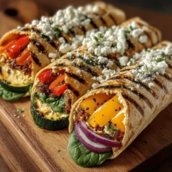 In recent years, wraps have surged in popularity as a go-to meal for health-conscious eaters. With their convenient, portable nature and endless combination possibilities, wraps are a perfect solution for busy individuals seeking nutritious options. Whether for lunch, a quick dinner, or a satisfying snack, wraps can be filled with a variety of ingredients, transforming them into a fulfilling meal while still keeping them light and healthy. One standout option is the Grilled Veggie & Hummus Wrap, which offers a delightful blend of flavors and textures, making it a favorite among those looking to enhance their diets with more plant-based foods.