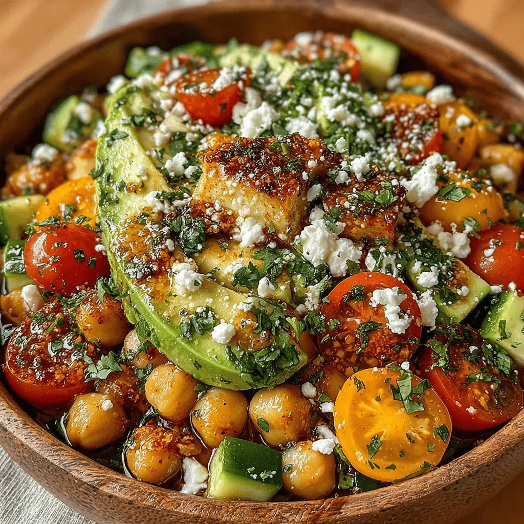 In the world of healthy eating, few dishes can compete with the vibrant and nutrient-packed Creamy Avocado Chickpea Delight. This refreshing salad combines the heartiness of chickpeas with the creamy richness of ripe avocado, enhanced by a medley of fresh vegetables and a zesty dressing. Perfect for lunch, dinner, or as a side dish at gatherings, this recipe is not only delicious but also easy to prepare, making it a go-to option for anyone looking to enjoy a nutritious meal without spending hours in the kitchen.
