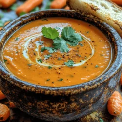 Velvety Roasted Carrot Soup is a comforting and nourishing dish that embodies the essence of seasonal cooking. This creamy soup, crafted from simple yet wholesome ingredients, provides a warm embrace with every spoonful, making it an ideal choice for chilly evenings or even as a refreshing dish during warmer months. With its vibrant color and rich flavor, this recipe quickly becomes a beloved staple in any kitchen. In this article, we will explore the intricacies of preparing this delightful soup, from the health benefits of carrots to the essential roasting and blending techniques that create its signature velvety texture.