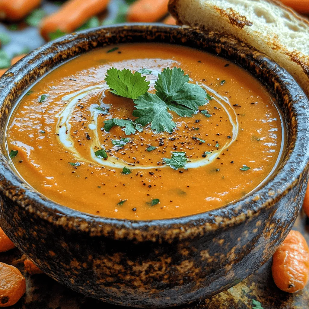 Velvety Roasted Carrot Soup is a comforting and nourishing dish that embodies the essence of seasonal cooking. This creamy soup, crafted from simple yet wholesome ingredients, provides a warm embrace with every spoonful, making it an ideal choice for chilly evenings or even as a refreshing dish during warmer months. With its vibrant color and rich flavor, this recipe quickly becomes a beloved staple in any kitchen. In this article, we will explore the intricacies of preparing this delightful soup, from the health benefits of carrots to the essential roasting and blending techniques that create its signature velvety texture.