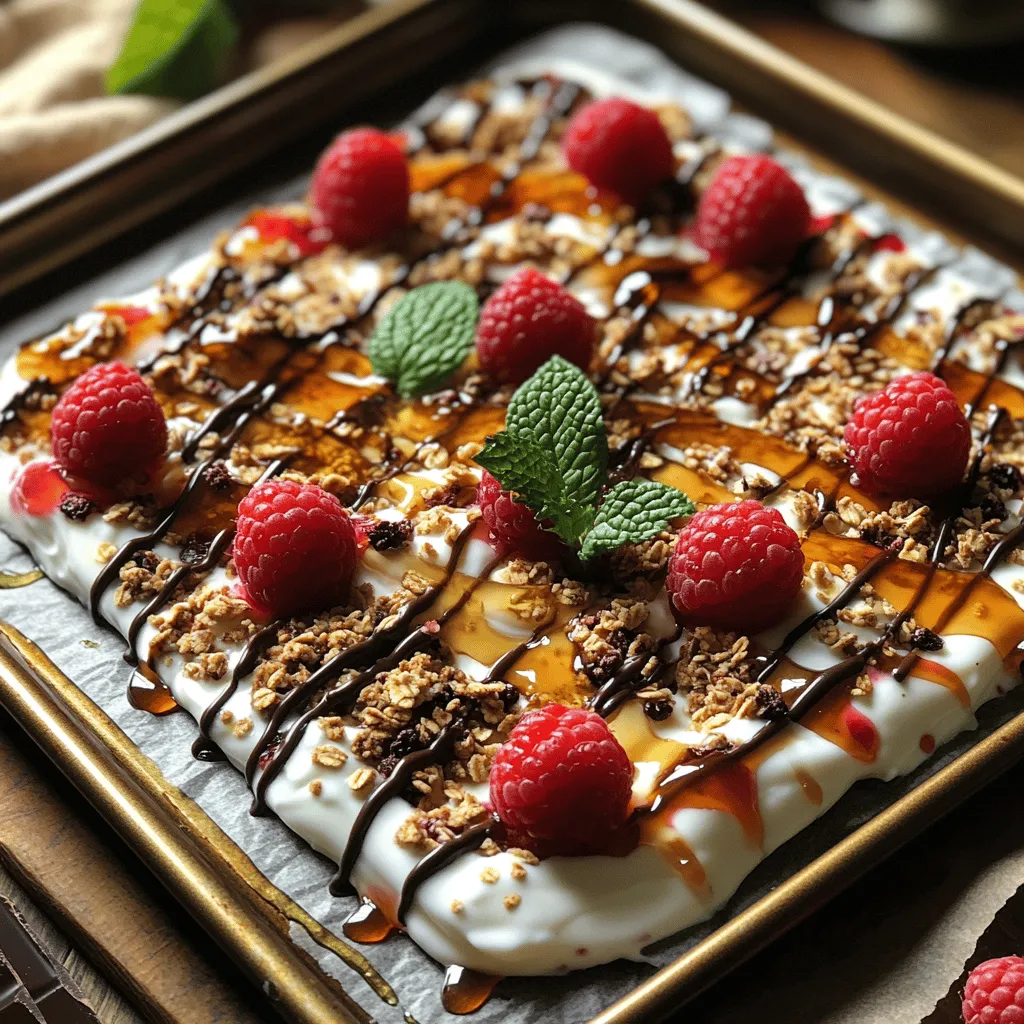 In recent years, yogurt-based desserts have surged in popularity, capturing the attention of health-conscious individuals and dessert lovers alike. With their creamy texture and versatile flavor profiles, yogurt desserts provide a delightful balance between indulgence and nutrition. Among these innovative treats, Raspberry Bliss Yogurt Bark stands out as a refreshing and healthy option that perfectly marries taste with wellness. This simple yet satisfying recipe is not only easy to prepare but also packs a nutritional punch, making it an ideal addition to your snack repertoire.