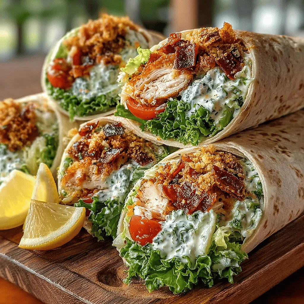 In the realm of convenient meal solutions, wraps have emerged as a popular choice for those seeking quick, satisfying, and portable options. Whether you're navigating a busy work week, planning a picnic, or simply looking for a light dinner, wraps offer a versatile canvas for an array of delicious fillings. Among the many wrap variations, Chilled Chicken Caesar Wraps stand out as a refreshing and flavorful dish that combines the classic flavors of Caesar salad with the practicality of a wrap. This recipe not only delivers a delightful taste experience but also balances protein, vegetables, and rich flavors, making it an ideal choice for any occasion.