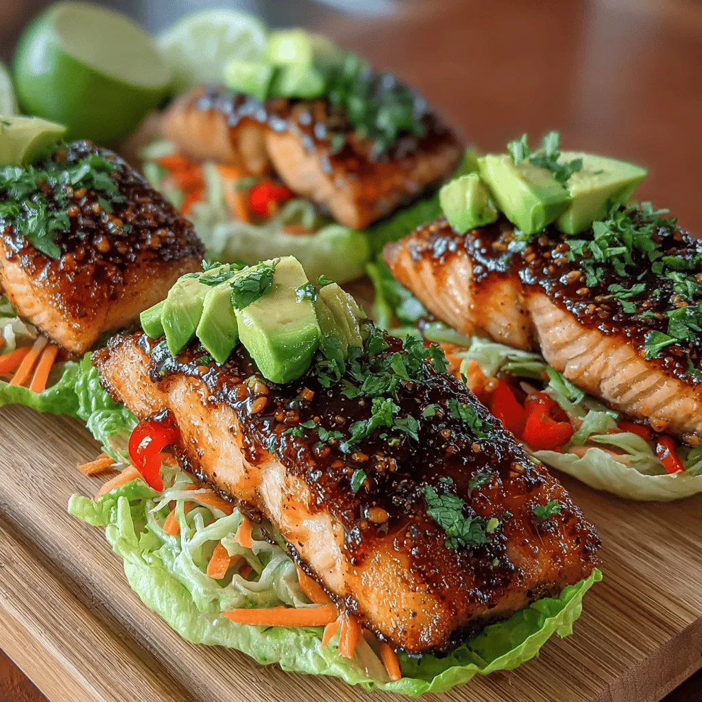 As the temperature rises and the days grow longer, many of us seek meals that are light, refreshing, and packed with flavor. Salmon lettuce wraps with watermelon glaze offer a delightful solution, combining the succulent taste of salmon with the vibrant sweetness of watermelon. This dish is not only visually appealing, with its bright colors and textures, but it also serves as a healthy option for warm weather dining or a quick weeknight meal.