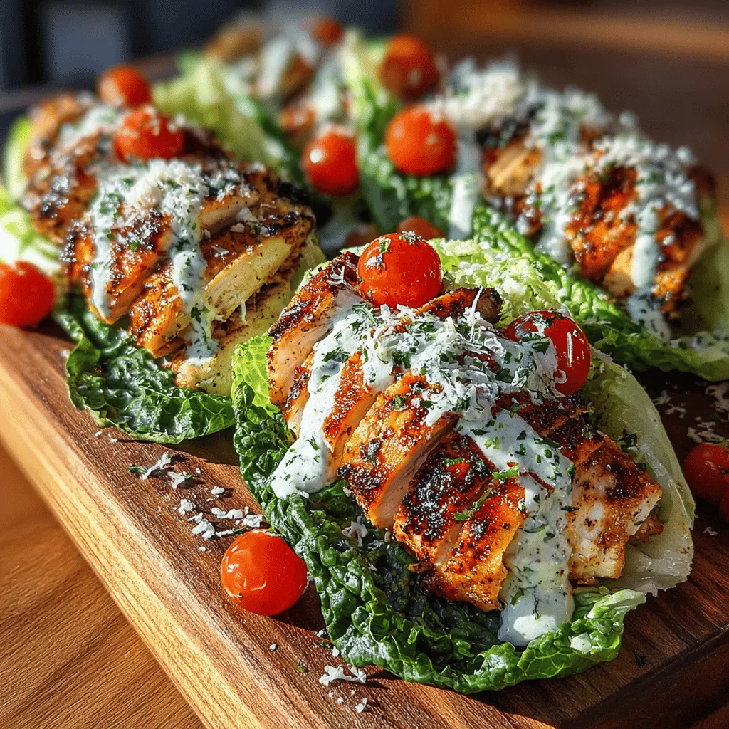 Before diving into the preparation of Grilled Chicken Caesar Lettuce Wraps, it’s essential to understand the key ingredients that make this recipe both delicious and nutritious.