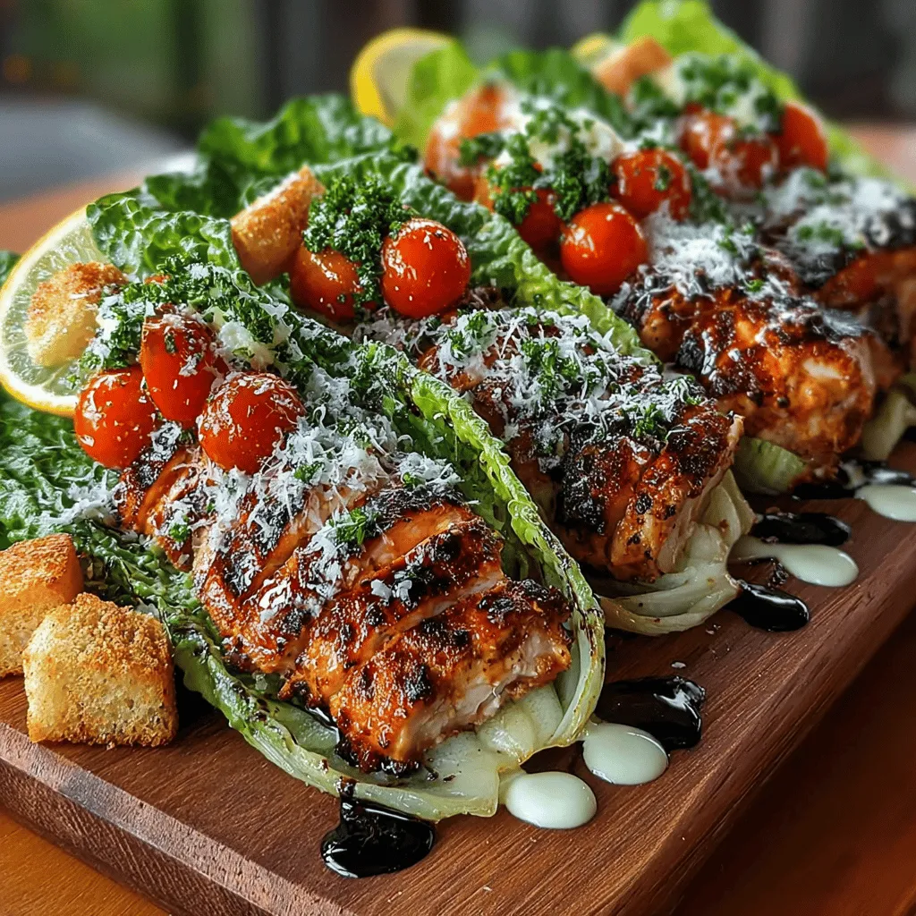 Before diving into the preparation of Grilled Chicken Caesar Lettuce Wraps, it’s essential to understand the key ingredients that make this recipe both delicious and nutritious.