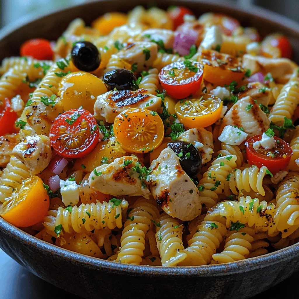 As summer approaches, many of us find ourselves craving light, refreshing meals that capture the essence of the season. One dish that embodies the vibrant flavors and fresh ingredients of summer is Zesty Lemon Chicken Pasta Salad. This delightful combination of tender grilled chicken, colorful vegetables, and zesty dressing not only tantalizes the taste buds but also serves as a versatile option for various occasions. Whether you're hosting a backyard barbecue, packing lunch for a picnic, or simply looking for a quick meal prep solution, this pasta salad is the perfect choice.
