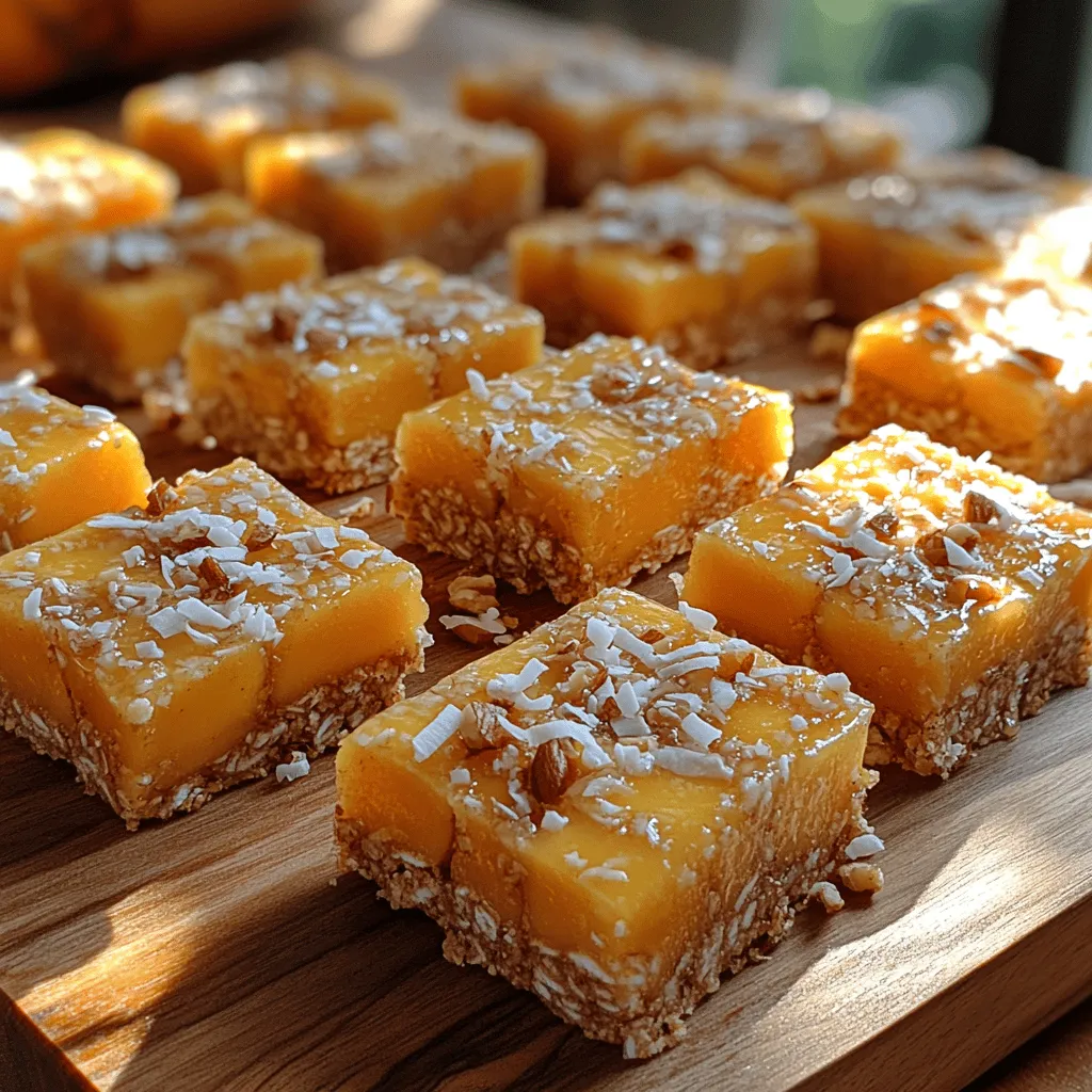 In today's fast-paced world, healthy snacking has become an essential part of maintaining a balanced lifestyle. As people seek alternatives to processed snacks, the demand for nutritious options that satisfy cravings without compromising health has surged. Enter Tropical Mango Bliss Bars—a delectable treat that not only tantalizes the taste buds with vibrant tropical flavors but also delivers a punch of nutrition in every bite.