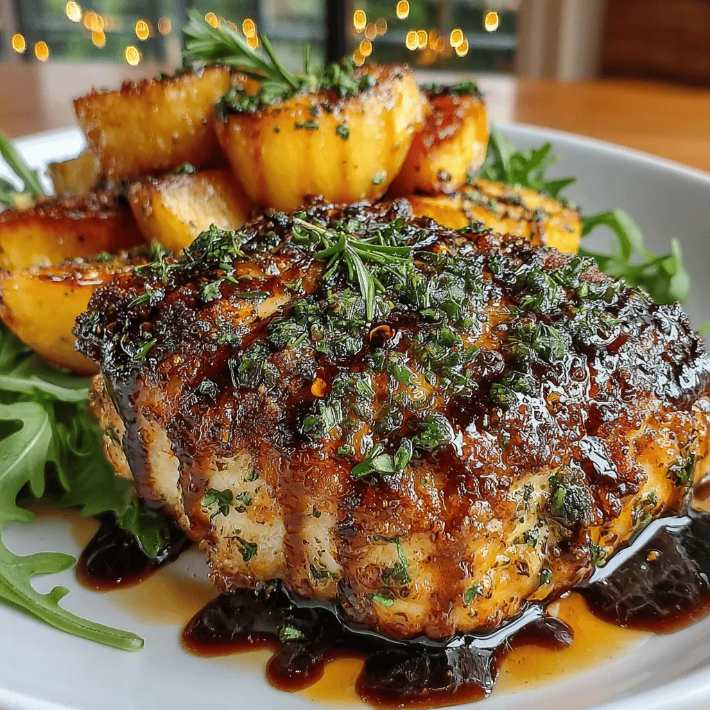 In the world of culinary arts, the harmony of savory and sweet flavors can turn an ordinary meal into an extraordinary experience. One dish that beautifully exemplifies this balance is Savory Garlic Herb Chicken with Caramelized Peaches. This recipe not only highlights the versatility of chicken as a beloved protein but also introduces a unique twist by incorporating the natural sweetness of caramelized peaches. This unexpected pairing creates a mouthwatering contrast that is both delightful and satisfying.