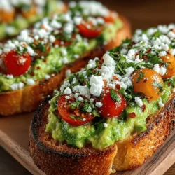 Avocado toast has firmly established itself as a staple in the health-conscious culinary landscape. Its rise to fame can be attributed to its simplicity, versatility, and the nutritional powerhouse that is the avocado. Combining creamy avocado with various toppings allows this dish to transcend breakfast and become an all-day favorite. Among the myriad of avocado toast variations, the Zesty Lime Avocado Toast with a Crunchy Twist stands out as a refreshing and vibrant option. This recipe not only invigorates the classic avocado toast but also introduces a zesty kick that elevates the flavor profile to new heights.