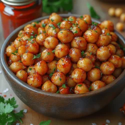 In the world of healthy snacking, few options can compete with the delightful crunch and bold flavors of Spicy Crunchy Sriracha Roasted Chickpeas. This recipe is not only simple and quick to prepare, but it is also a nutritional powerhouse packed with protein and fiber. Chickpeas, the star of this dish, are known for their versatility and health benefits, making them an ideal snack for various occasions. Whether you're seeking a savory crunch during movie night, a zesty topping to elevate your salads, or a crowd-pleasing appetizer for your next gathering, these roasted chickpeas are the answer.