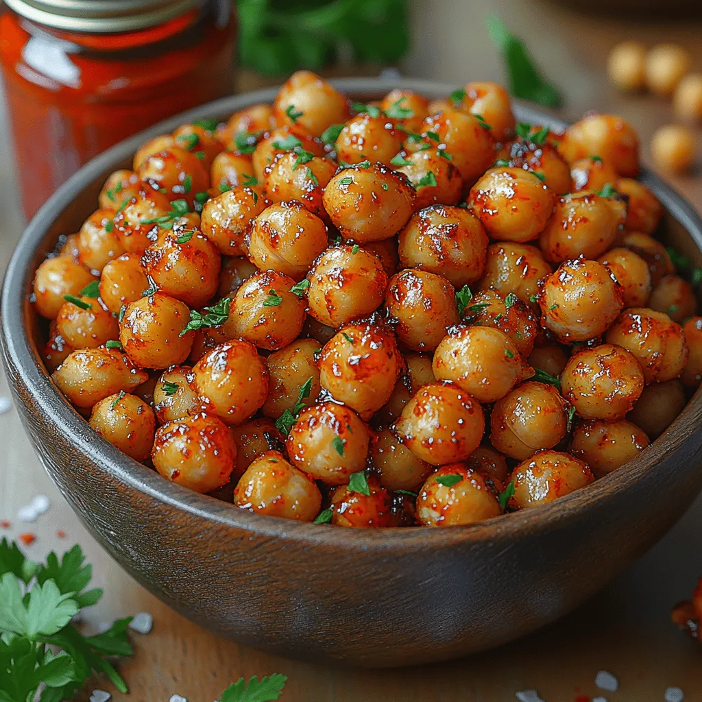 In the world of healthy snacking, few options can compete with the delightful crunch and bold flavors of Spicy Crunchy Sriracha Roasted Chickpeas. This recipe is not only simple and quick to prepare, but it is also a nutritional powerhouse packed with protein and fiber. Chickpeas, the star of this dish, are known for their versatility and health benefits, making them an ideal snack for various occasions. Whether you're seeking a savory crunch during movie night, a zesty topping to elevate your salads, or a crowd-pleasing appetizer for your next gathering, these roasted chickpeas are the answer.