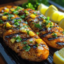 When it comes to summer grilling, few dishes capture the essence of warm weather and sunny days quite like Tropical Zest Grilled Chicken Tenders. This dish draws inspiration from the vibrant flavors of tropical regions, where juicy fruits and aromatic spices collide to create a culinary experience that is both refreshing and satisfying. The bright notes of fresh pineapple, combined with the savory undertones of garlic and ginger, transport your taste buds to a sun-soaked beach, making it an ideal choice for family meals, outdoor gatherings, or casual get-togethers with friends.