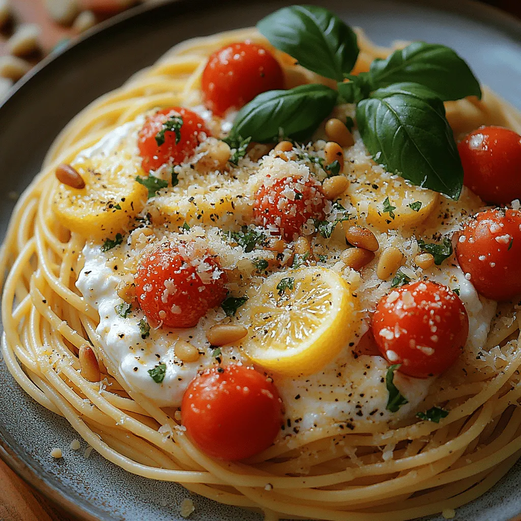 When it comes to pasta dishes that encapsulate the essence of freshness and simplicity, Zesty Creamy Lemon Ricotta Pasta stands out. This delightful recipe combines the creamy texture of ricotta cheese with the bright, uplifting flavors of fresh lemon, creating a dish that is not only satisfying but also invigorating. Whether you’re looking for a quick weeknight meal or a dish to impress guests, this pasta recipe is sure to deliver.