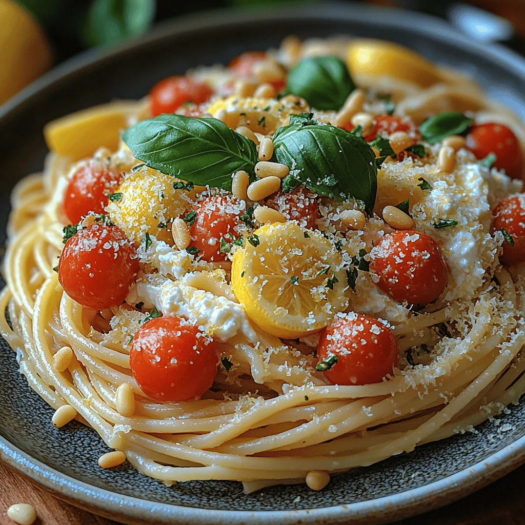 When it comes to pasta dishes that encapsulate the essence of freshness and simplicity, Zesty Creamy Lemon Ricotta Pasta stands out. This delightful recipe combines the creamy texture of ricotta cheese with the bright, uplifting flavors of fresh lemon, creating a dish that is not only satisfying but also invigorating. Whether you’re looking for a quick weeknight meal or a dish to impress guests, this pasta recipe is sure to deliver.