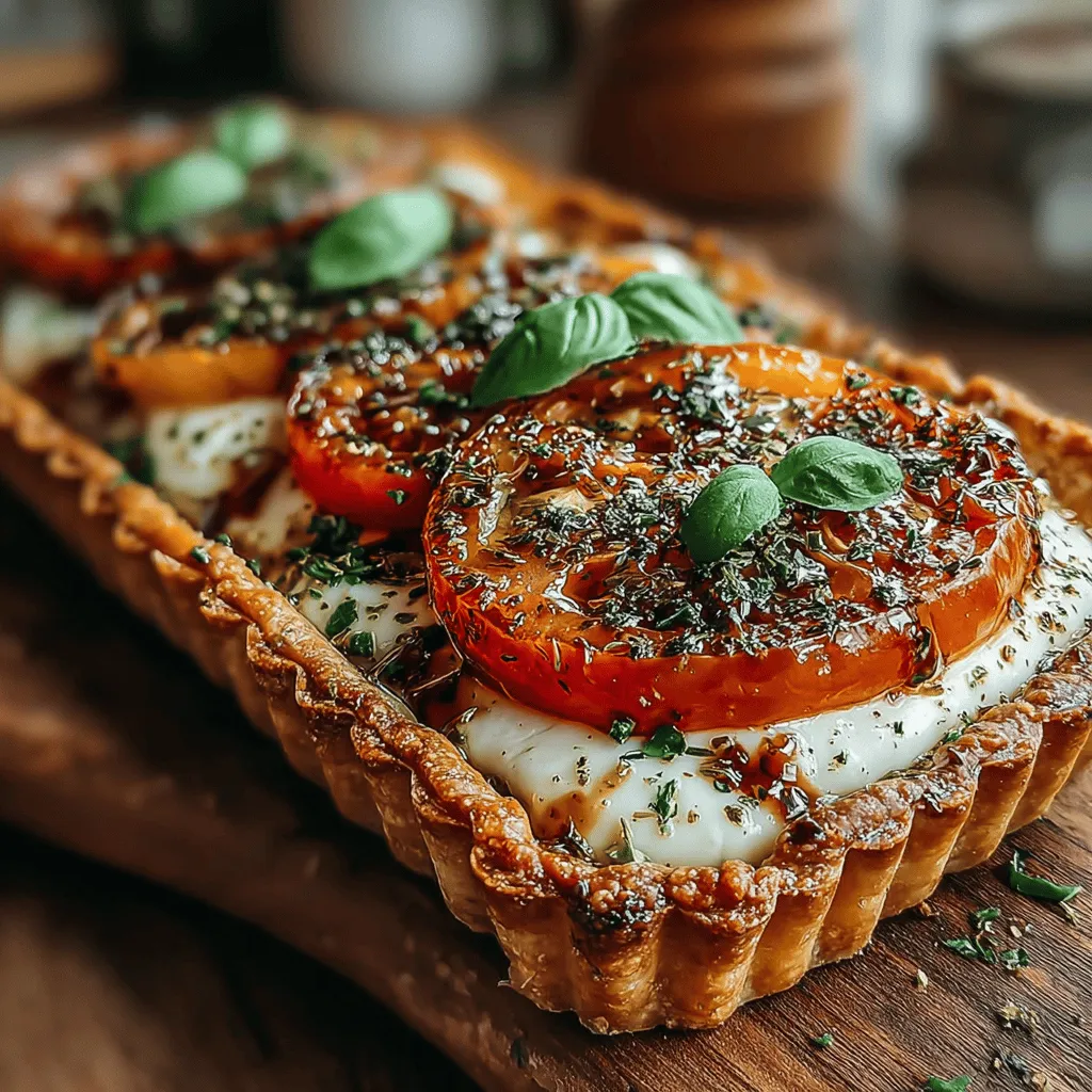 The key to achieving that mouthwatering quality in your Tomato & Mozzarella Tart lies in the freshness of the ingredients. Using high-quality produce, particularly ripe tomatoes and fresh mozzarella, elevates the dish from ordinary to extraordinary. Seasonal tomatoes, bursting with flavor, combined with the rich creaminess of mozzarella create a balance that is simply irresistible. Moreover, the addition of aromatic herbs and a drizzle of olive oil and balsamic vinegar enhances the tart’s overall flavor profile, making each bite a delightful experience.