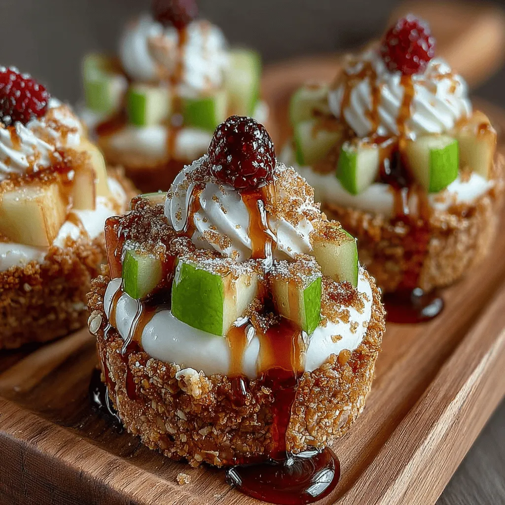 When it comes to desserts that combine refreshing flavors with comforting textures, few can rival the Frosty Apple Crumble Delight Coins. This delightful treat marries the crisp taste of apples with a buttery crumble that envelops each bite in warmth and nostalgia. Perfect for family gatherings or festive celebrations, these coins are not just a feast for the palate; they also cater to health-conscious individuals looking to indulge without the guilt. With their inviting appearance and balanced flavors, Frosty Apple Crumble Delight Coins quickly become a favorite among both adults and children alike, making them a must-have in any recipe collection.