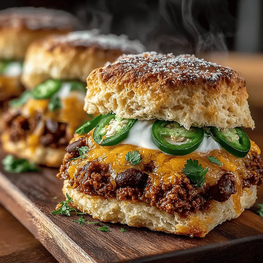 Sliders have become a staple in casual dining and social gatherings, offering a delightful way to enjoy favorite flavors in bite-sized portions. Their popularity is rooted in their versatility and the ability to cater to diverse palates, making them an ideal choice for parties, game days, or any casual meal. Among the myriad of slider options, Cheddar Chili Biscuit Sliders stand out as a unique fusion of comfort food that elevates the humble slider to new culinary heights.