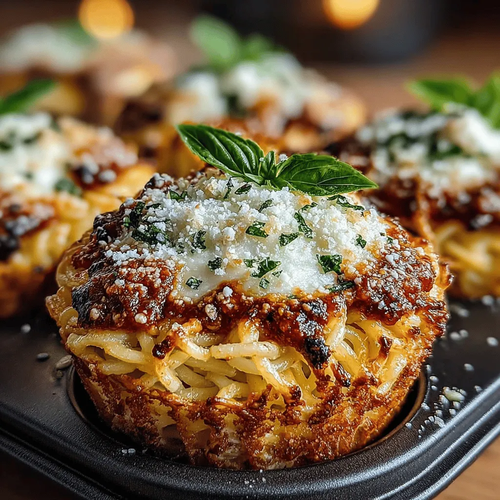 Are you ready to revolutionize your pasta experience? Mini Spaghetti Pie Muffins are an exciting and creative take on traditional spaghetti, offering a delightful bite-sized alternative that is perfect for a variety of occasions. Whether you're hosting a family gathering, planning a party, or prepping meals for the week, these muffins bring a playful yet satisfying spin to a classic dish that everyone knows and loves. Their unique shape and portability make them a hit for both kids and adults alike, allowing for easy serving and enjoyment without the need for plates or utensils.